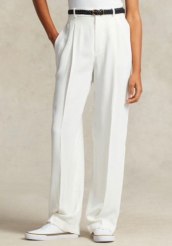 Straight Leg Satin Trouser