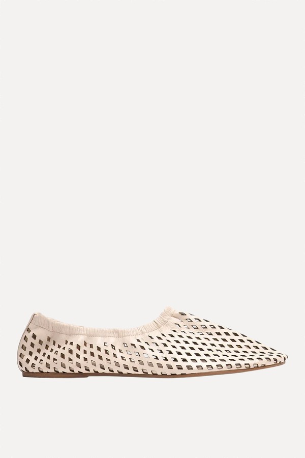 Lasercut Ballet Pumps