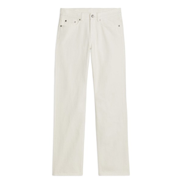 Straight Rinsed Ecru Jeans from Arket 