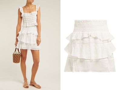 Aurelie Cotton-Blend Mini Skirt from Sir