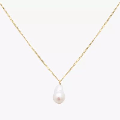 Baroque Freshwater Pearl Pendant Necklace from Leah Alexandra