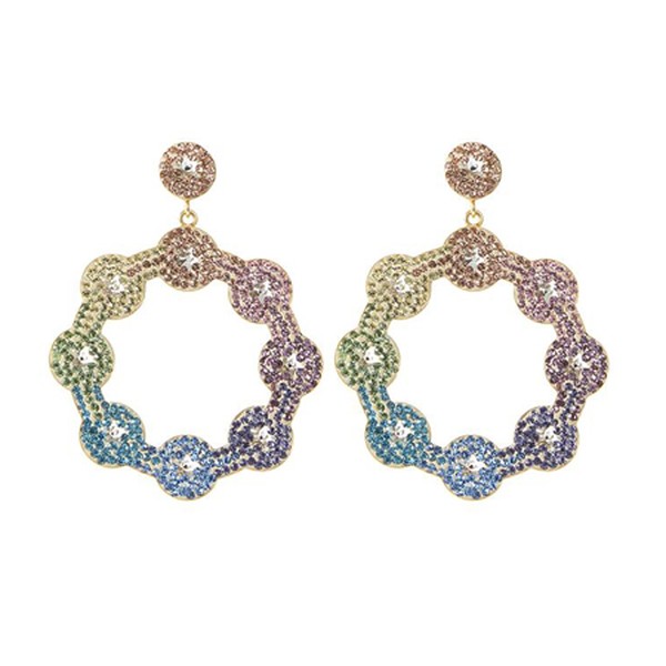 The Fashion Bug Blog X Soru Rainbow Hoop Earrings from Soru