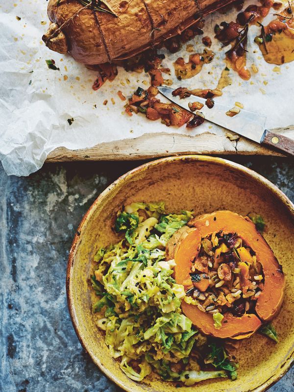 Stuffed Whole Squash