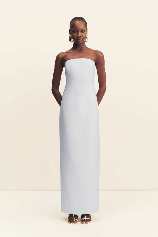 Otis Strapless Panelled Maxi Dress from Shona Joy