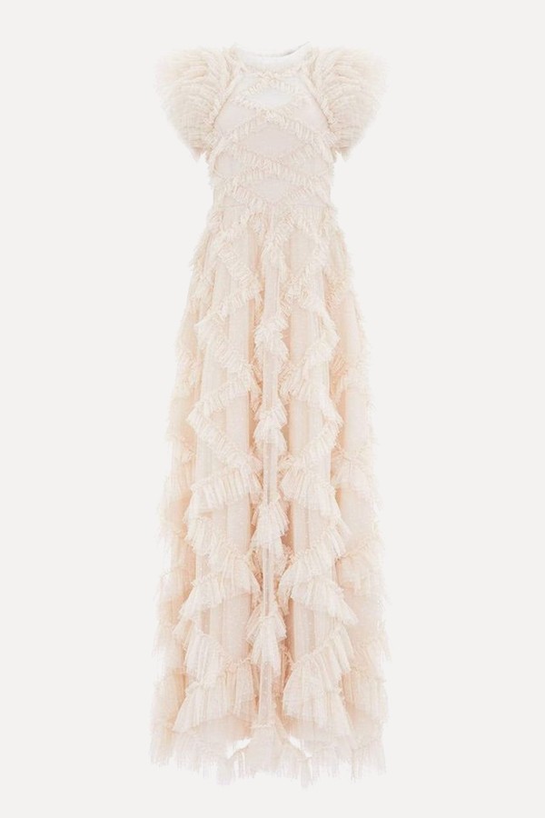 Genevieve Ruffle Gown from Needle & Thread