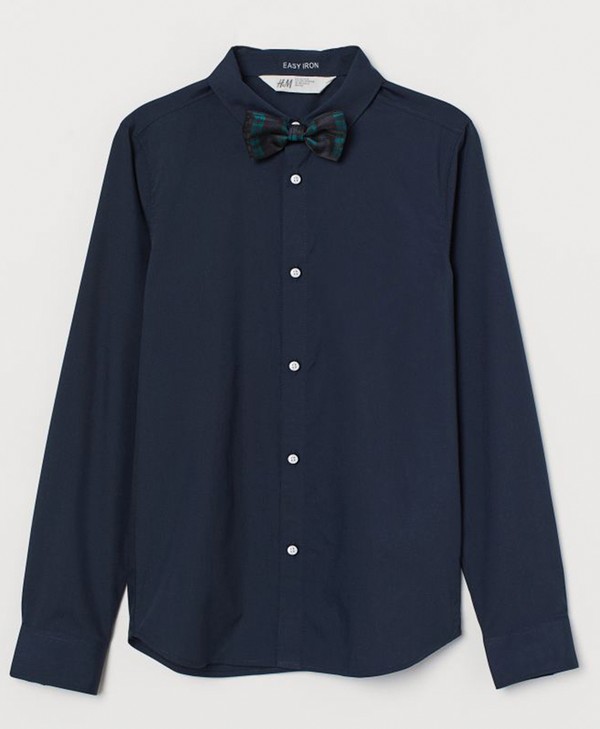 Shirt With Bow Tie from H&M
