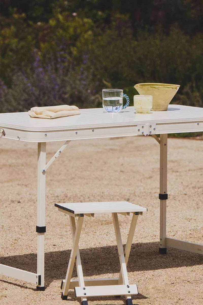 Set Of 3 Folding Beach Stool & Table Set from Zara