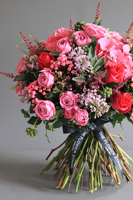 Pretty Pinks Bouquet  from The Flower Stand Chelsea