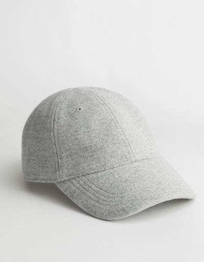 Wool Melangé Baseball Cap