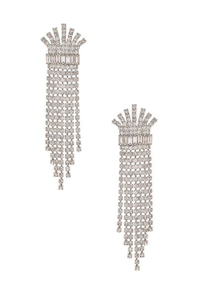 Crystal Fringe Earring from Elizabeth Cole