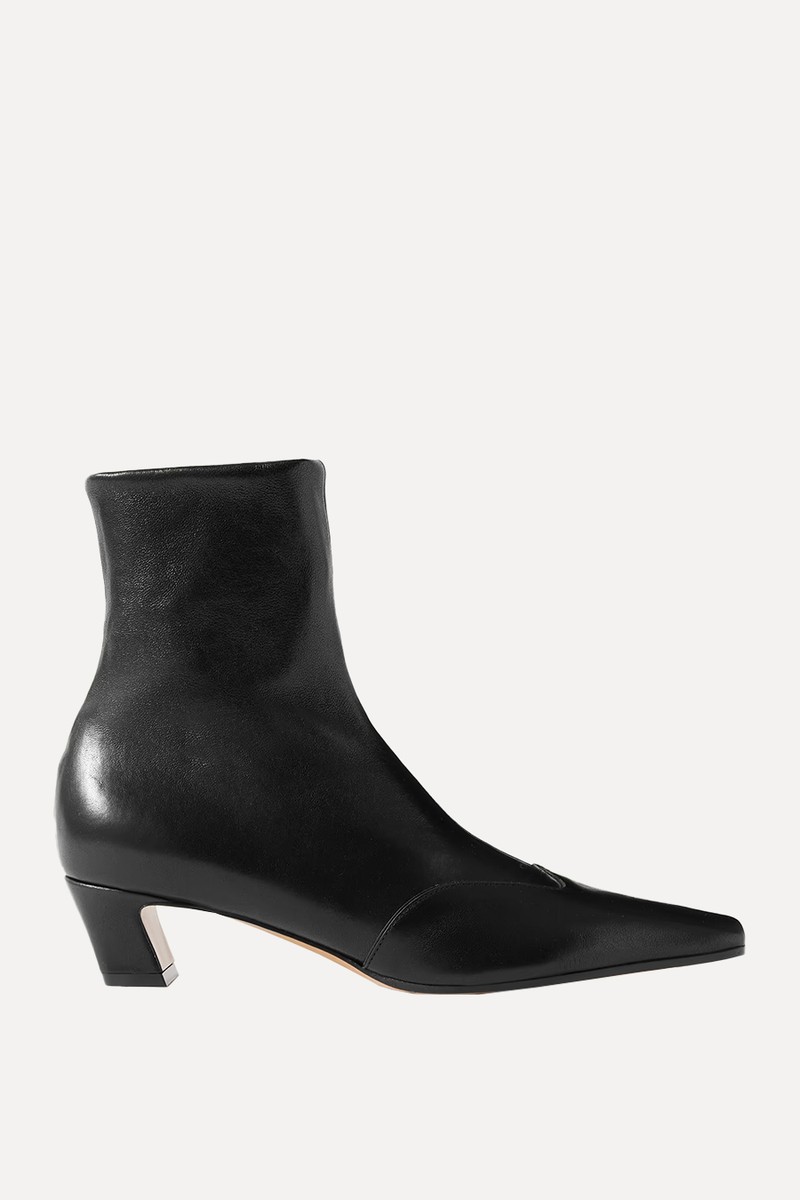 Nevada Leather Ankle Boots from Khaite