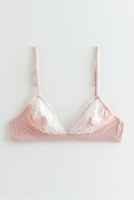 Lace-Trimmed Soft Bra from & Other Stories