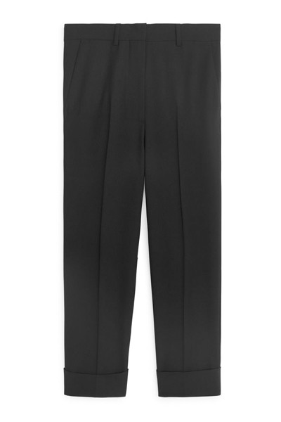 Wool Stretch Crop Trousers from Arket