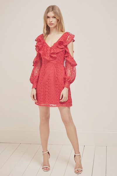 Massey Lace V-Neck Dress