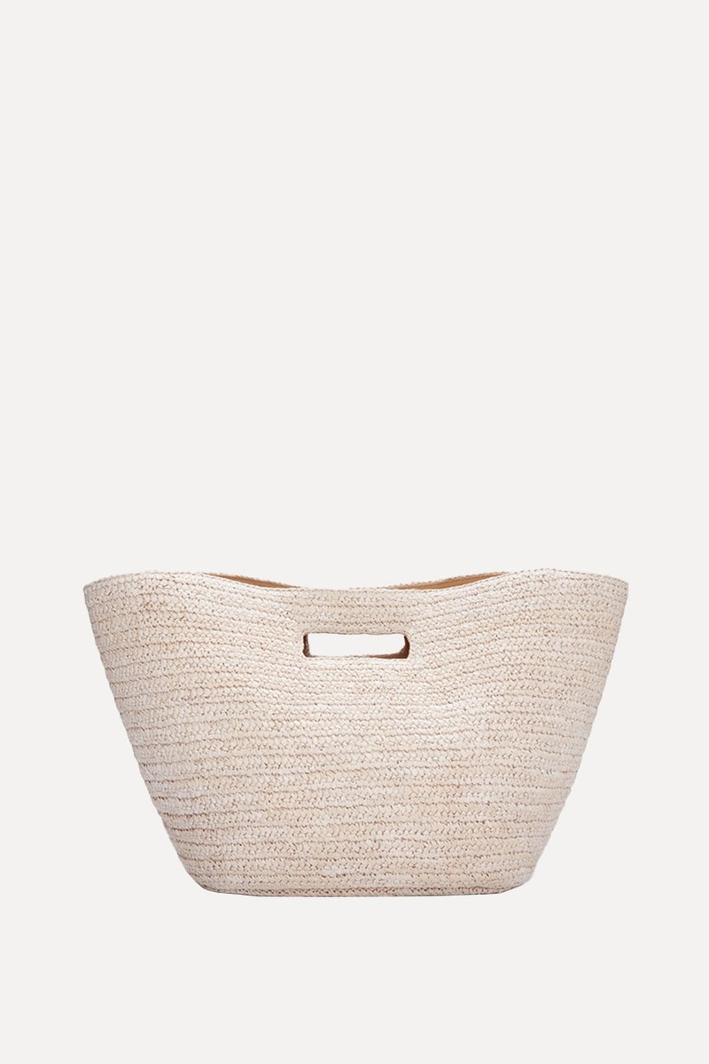 Woven Basket Bag from The White Company