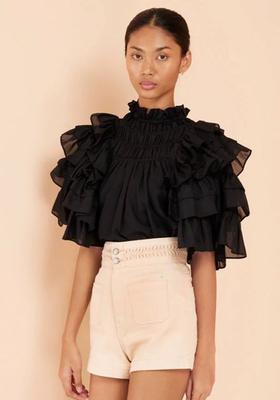 Adrienne Ruffle Blouse from Magali Pascal