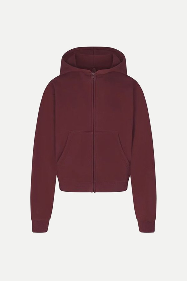 Classic Zip Up Hoodie from Skims