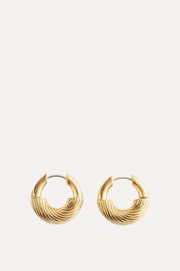  Ridged Hoop Earrings from & Other Stories