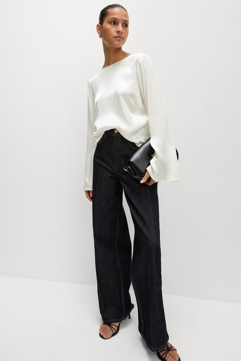 Tie Detail Long Sleeve Top