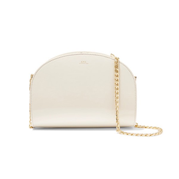 Luna Patent Leather Shoulder Bag from A.P.C