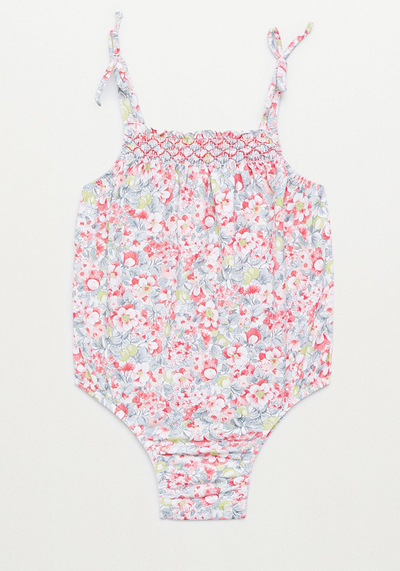 Floral Print Swimsuit from Mango