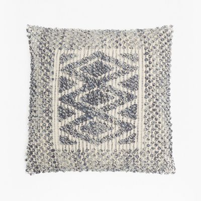 Indigo Aztec Cushion