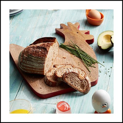 Rooster Wood Chopping Board, £15 | John Lewis & Partners