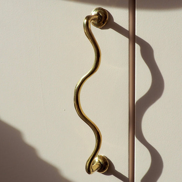 Brass Wiggle Handle from Bias Edition