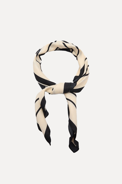 Geometric Printed Foulard from Mango