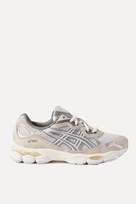 GEL-NYC Leather & Suede-Trimmed Mesh Sneakers from Asics