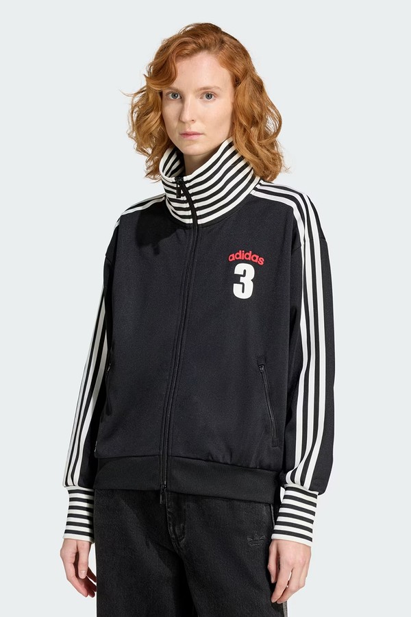 Vintage BB TT Striped Rib Track Top from Adidas
