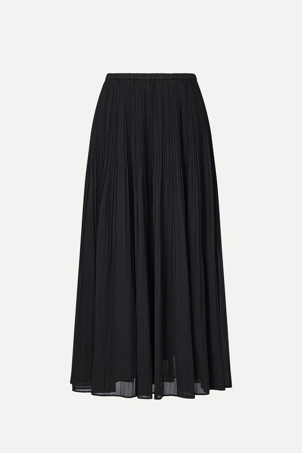Chiffon Pleated Skirt
