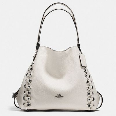 Edie Shoulder Bag 31 With Coach Link Detail