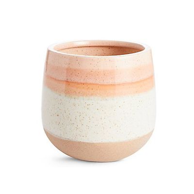 Pink Glazed Planter