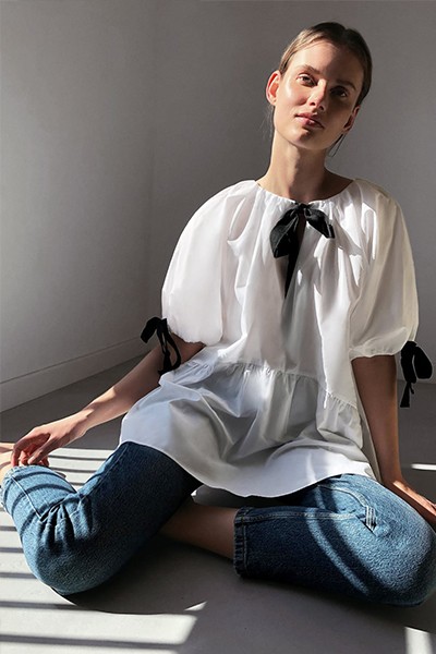 Oversized Poplin Blouse from Zara