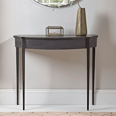 Slim Iron Demi Console Table from Cox and Cox