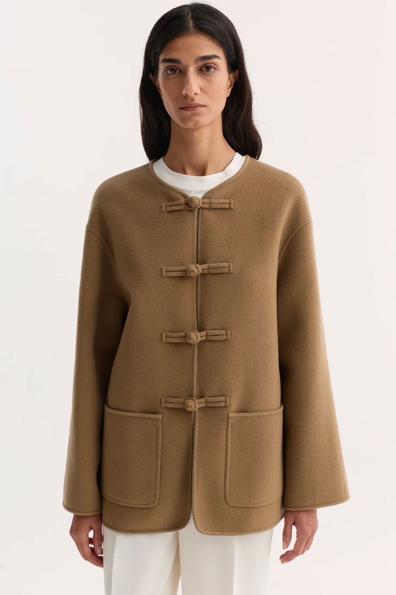 Double-Faced Wool Pankou Jacket from Róhe