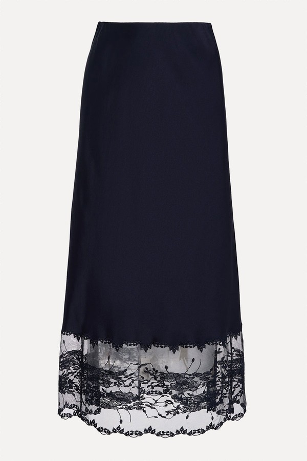Blake Lace-Trim Maxi Skirt from By Malene Birger