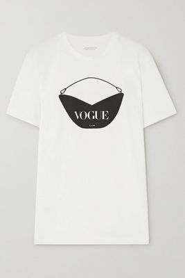+ Vogue printed Organic Cotton-Jersey T-Shirt from S.Joon