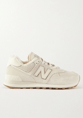 574 Fleece-Lined Suede Sneakers from New Balance