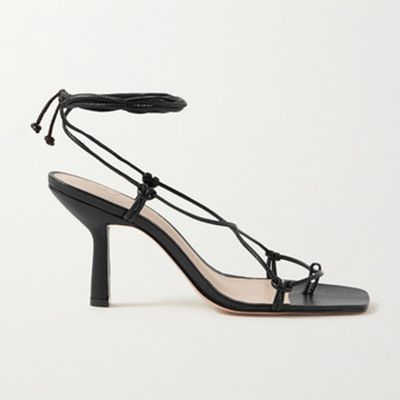 Knotted Leather Sandals from Porte & Paire