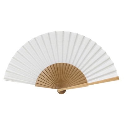 Solid Off-White Fan from Fern Fans