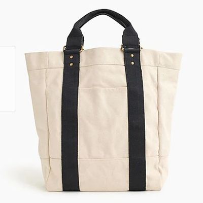 Rugged Canvas Tote Bag from J.Crew