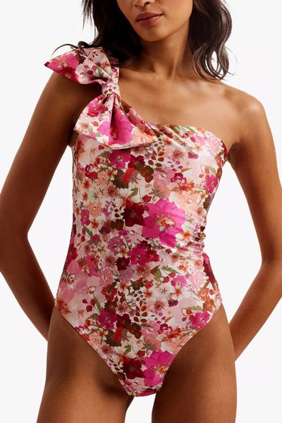 Zayley One Shoulder Bow Swimsuit