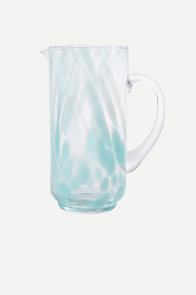 Abstract Speckle Glass Jug from John Lewis