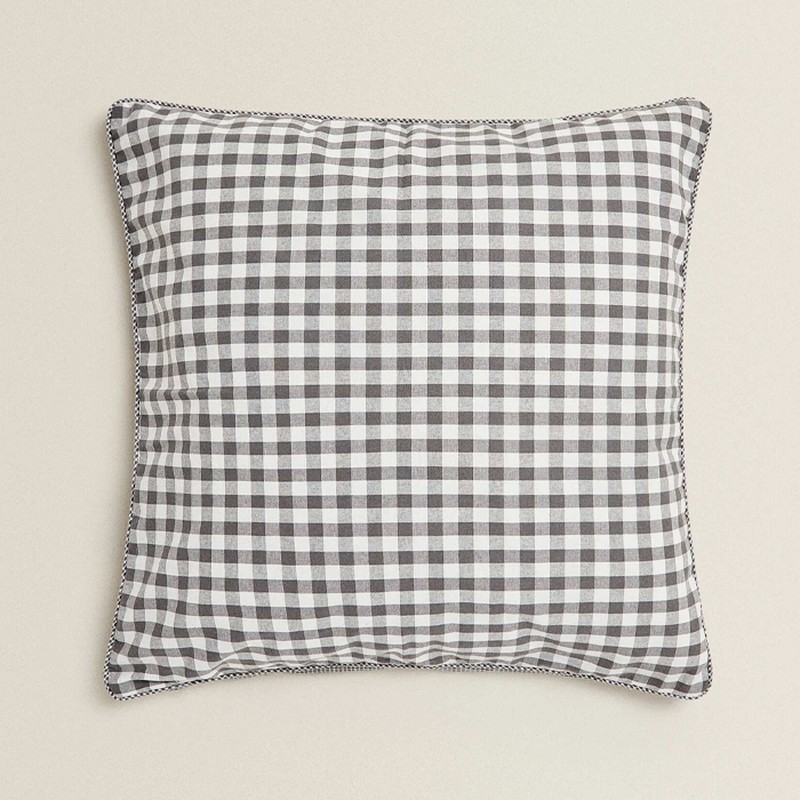 Reversible Gingham Check Cushion from Zara Home