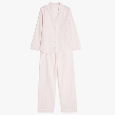Lucia Yarn Dye Stripe Cotton Pyjama Set from John Lewis