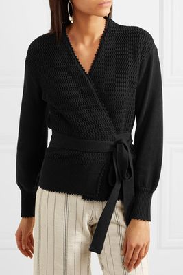 Cotton & Linen Wrap Cardigan from See By Chloé