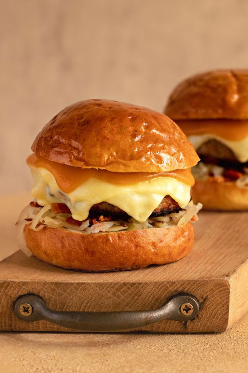6oz Pork Burger Box from Simon Rogan