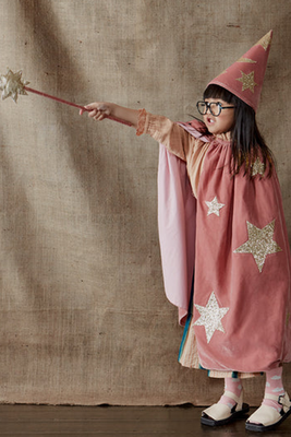Pink Velvet Wizard Costume from Meri Meri